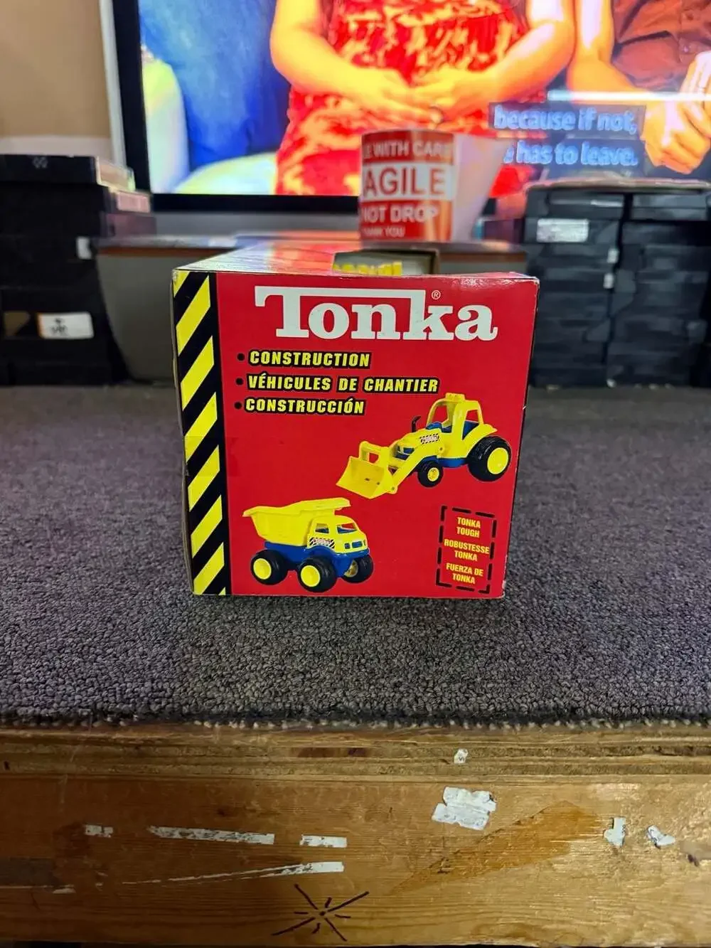 Vintage 1999 Tonka Dump Truck and Loader Construction Vehicles Set #76480